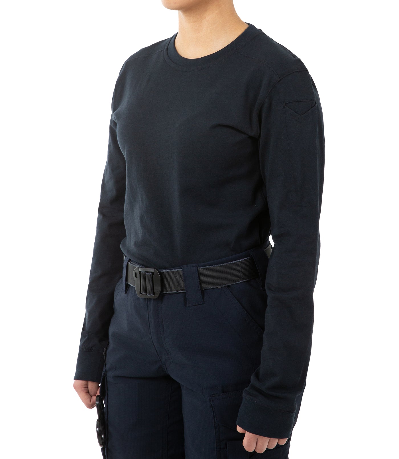 Women's Tactix Cotton Long Sleeve T-Shirt with Pen Pocket