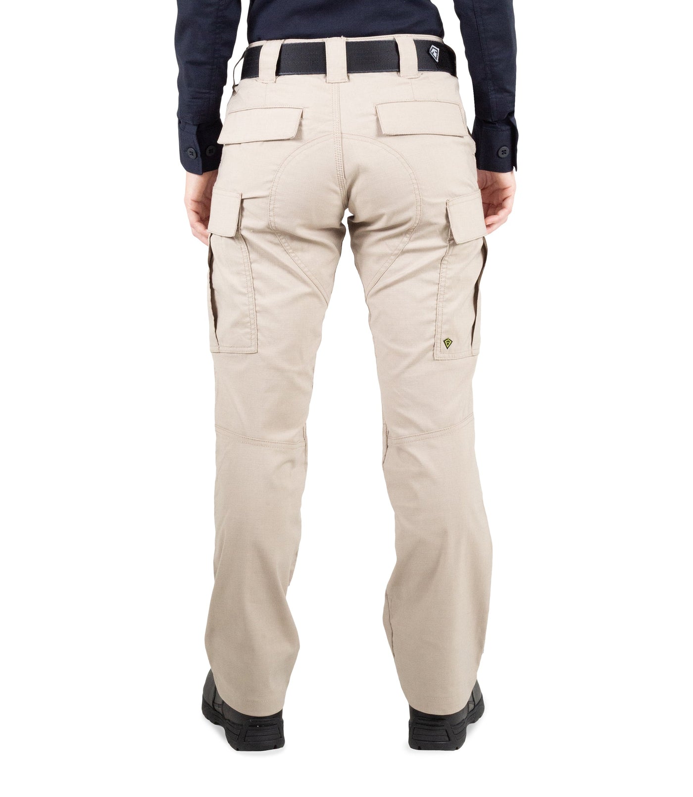 Back of Women's V2 BDU Pant in Khaki