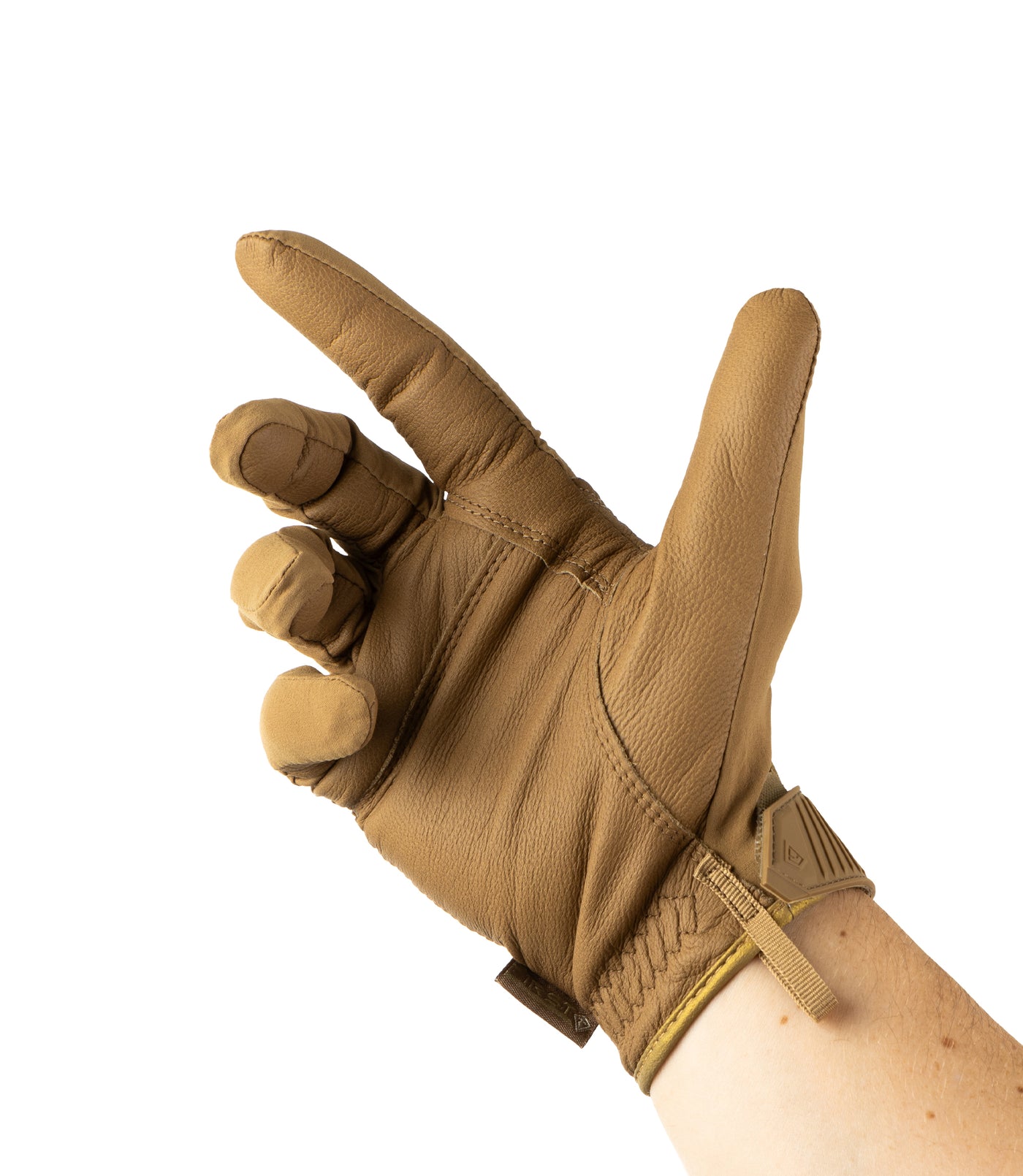 Fingertips of Men’s Lightweight Patrol Glove in Coyote