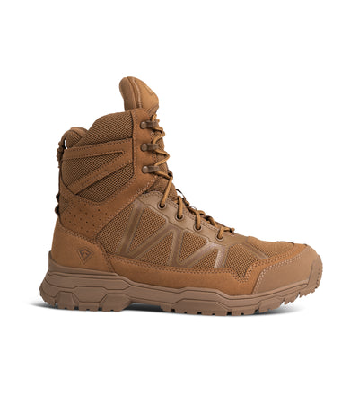 Side of Men's 7" Operator Boot in Coyote