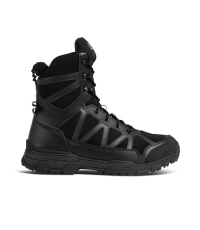 360 Degree View of the Men's 7" Operator Boot in Black