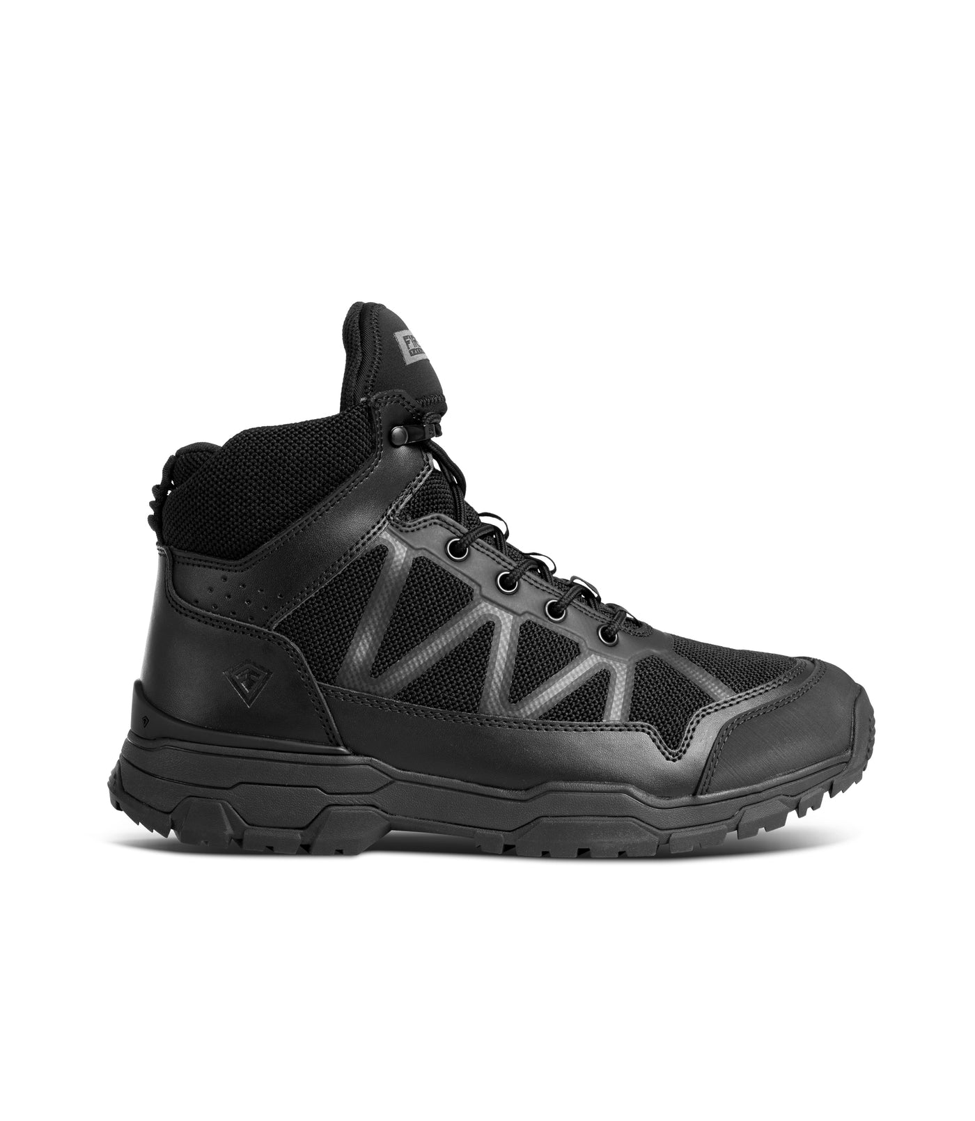 360 Degree View of Men's 5" Operator Mid in Black