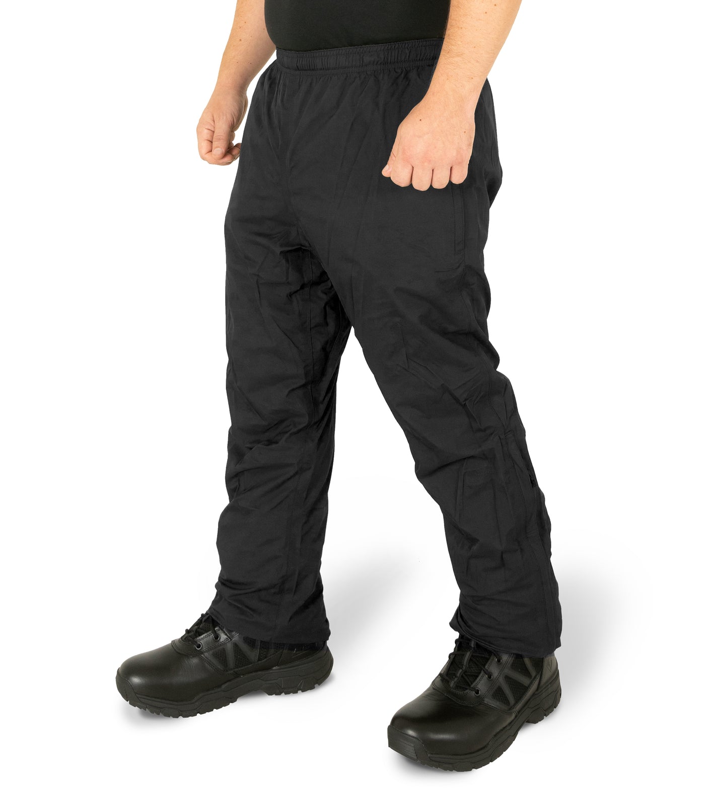 Side of Tactix Rain Pant in Black