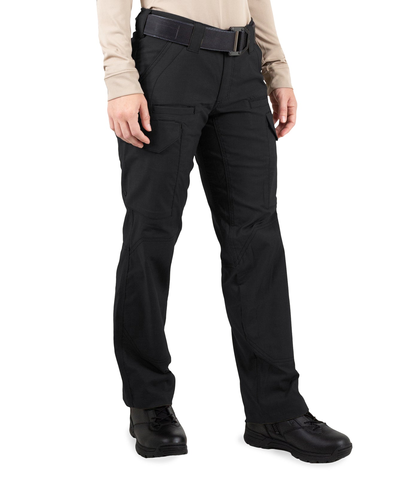 Side of Women's V2 Tactical Pants in Black