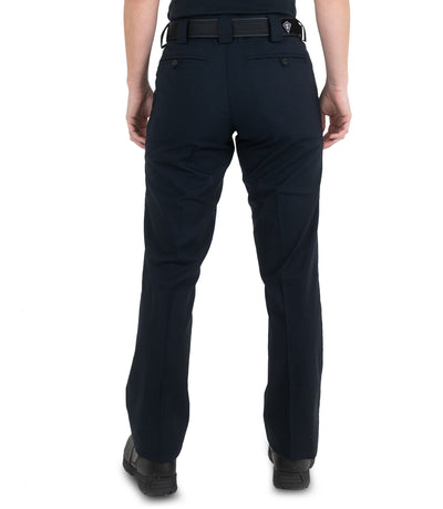 Back of Women's V2 Pro Duty 6 Pocket Pant in Midnight Navy