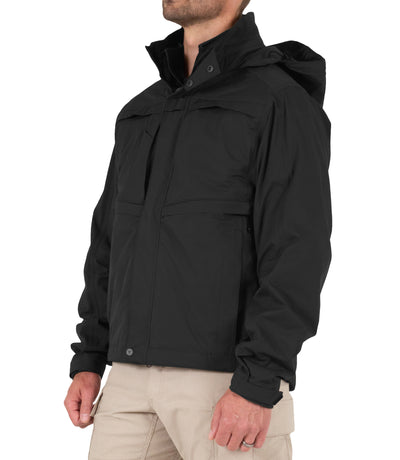 Side of Men’s Tactix System Jacket in Black