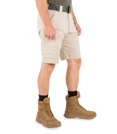 Side of Men's V2 Tactical Short in Khaki